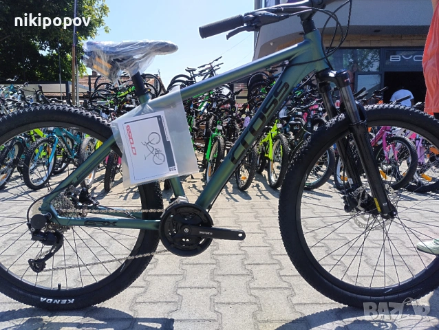 CROSS Велосипед 27.5" GRX 9 зелен, снимка 12 - Велосипеди - 54645662