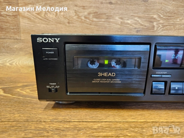 Триглав касетен дек Sony TC-K590 – Аналогово съвършенство от златната ера на касетите, снимка 4 - Декове - 54679619
