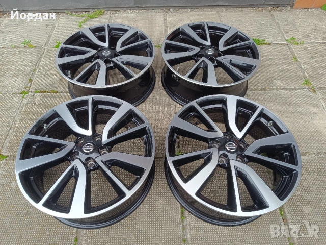 ОРИГИНАЛНИ джанти 19 ' цола 5x114,3 NISSAN QASHQAI / Нисан Кашкай + датчици 7J ET40, снимка 2 - Гуми и джанти - 54495462