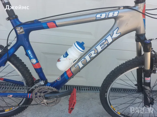 Карбонов планински велосипед Trek Elite 9.8/ 26", снимка 4 - Велосипеди - 55337519