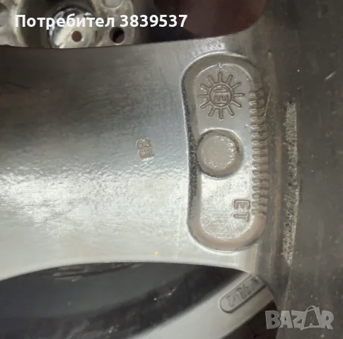 Оригинални джанти 19" Etabeta Jofiel 5x112 с летни гуми 245/45/19 за Mercedes, Audi, VW + датчици, снимка 4 - Гуми и джанти - 55394477