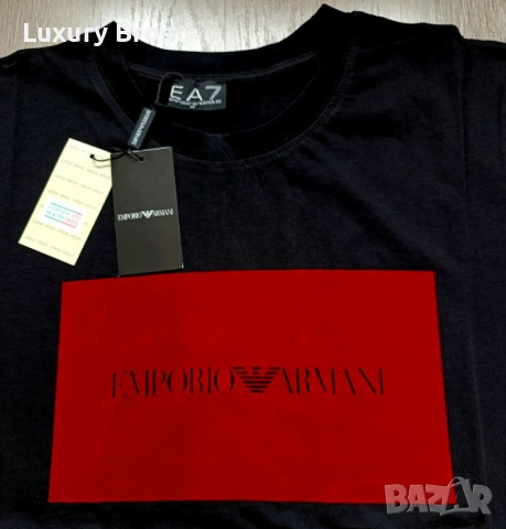 Мъжки тениски Armani, снимка 3 - Тениски - 54666642
