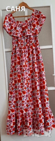 Нежна дълга рокля и Ефектна,фина туника,с раздвижена дължина