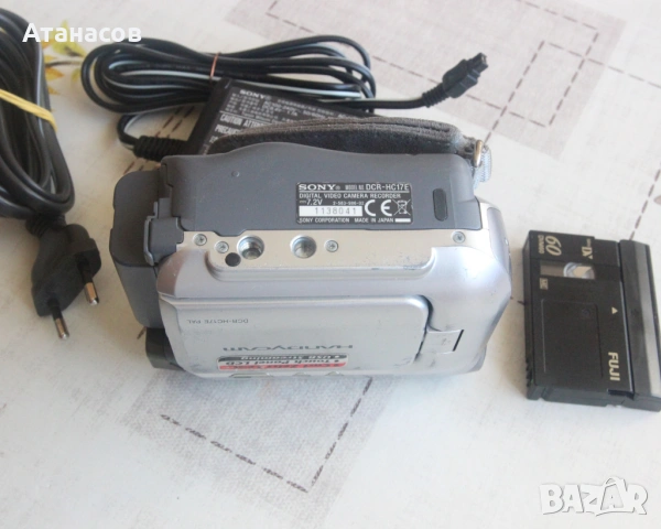 SonyDCR-HC17E мини DV камера, снимка 7 - Камери - 54325995