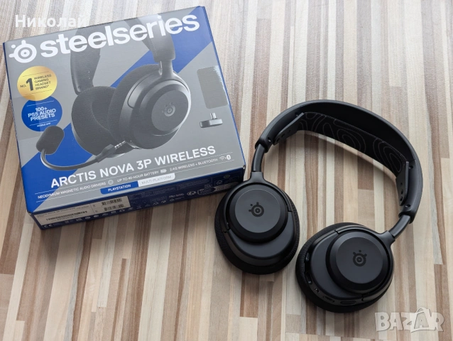 Геймърски слушалки SteelSeries Arctis Nova 3P Wireless