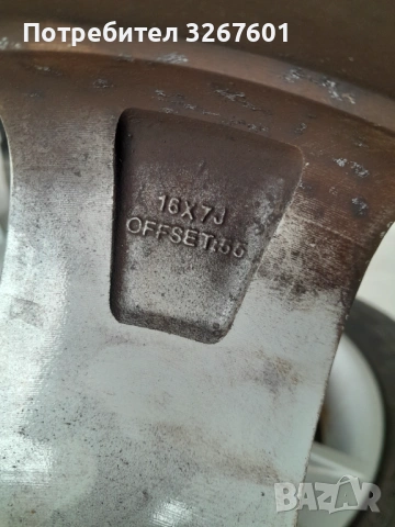 Джанти за  Мазда 16" с гуми 205/55/16 , снимка 8 - Гуми и джанти - 54215734