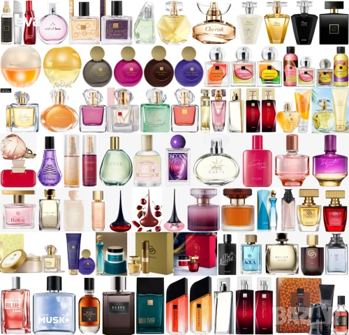 НАЛИЧНИ - парфюми и тоалетни води AVON, ORIFLAME