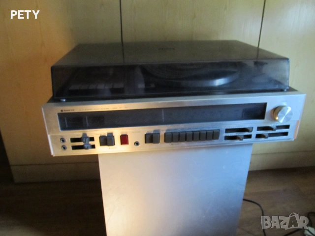 SANYO HI-FI MUSIC SISTEM DXT 5502LV 95W  ЦЕНА 75 ЕВРО, снимка 2 - Ресийвъри, усилватели, смесителни пултове - 54990336