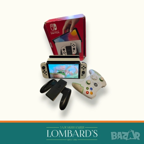 Конзола Nintendo Switch OLED White, N: 3165306