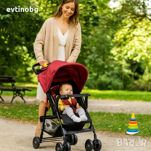 Лятна детска количка Zizito Adel., снимка 5 - Детски колички - 54125419