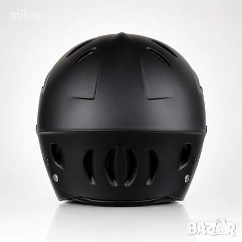 Кросова каска DOWNHILL Full Face, Матово черна, EN Сертификат, Размер S/M, снимка 6 - Аксесоари за велосипеди - 54933126