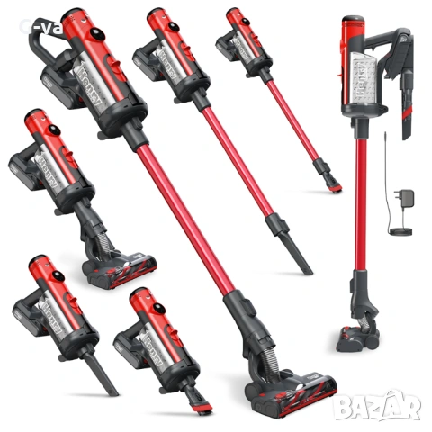 Прахосмукачка Henry Quick Cordless с батерия и 6 еднократни торбички, снимка 3 - Прахосмукачки - 54725646