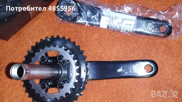 CrankSet Shimano XTR 175mm/180mm - Курбели, снимка 3 - Части за велосипеди - 55654837