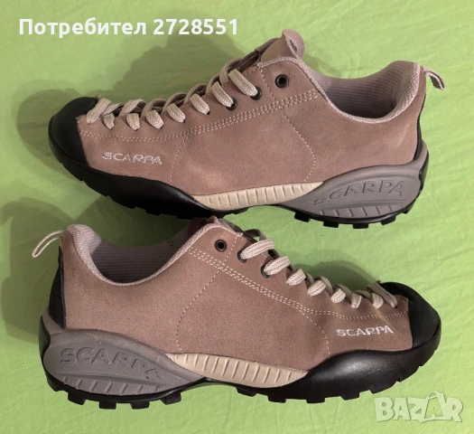 3 чифта SCARPA номер 37, туристически обувки, планина, маратонки, снимка 6 - Маратонки - 54376664