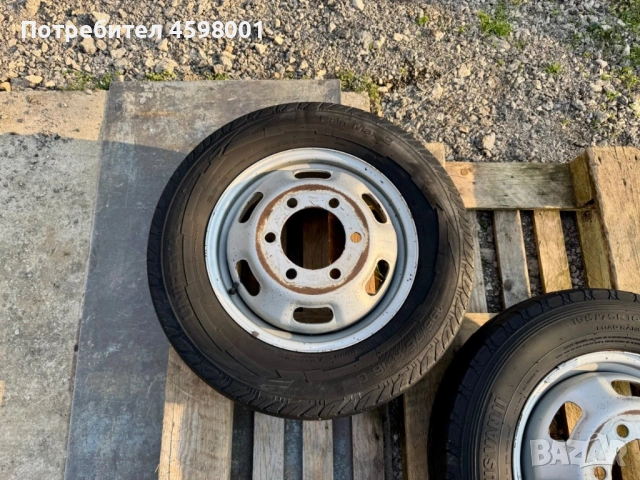 2бр.Джанти+Гуми 16цола 6x170 за ДВОЙНА ГУМА Iveco Daily(2000-2025), снимка 5 - Гуми и джанти - 54343176