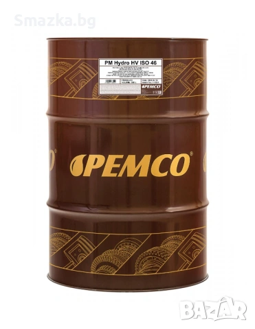 Хидравлично Масло PEMCO Hydro HV ISO 46 208л, снимка 2 - Аксесоари и консумативи - 54134255