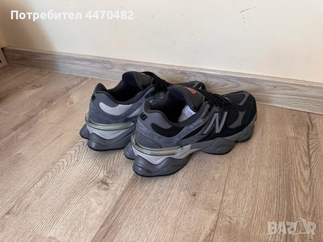 Обувки New Balance 9060 Black Castlerock Grey, снимка 4 - Маратонки - 54753304