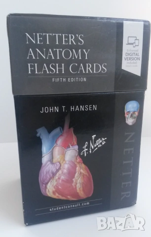 Флаш карти по анатомия Netter's Anatomy Flash Cards - 5th edition