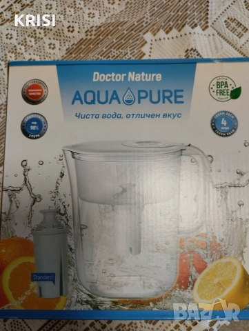 КАНА AquaRure Standart ,4 litra и подарък филтър, снимка 4 - Други - 55098044