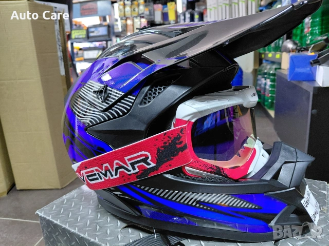 Кросова каска М размер 38.50€ Очила 15.50€