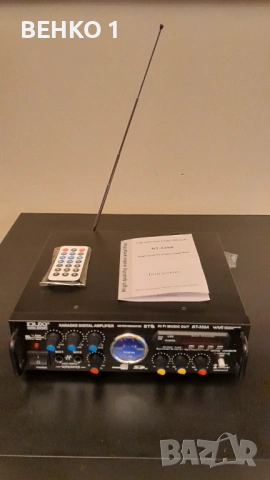 Караоке домошен усилвател с,Bluetooth,usb,mp3,VT-339 A, снимка 8 - Аудиосистеми - 53983638