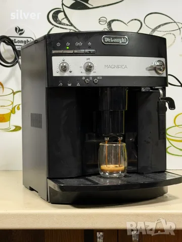 Кафемашина кафе автомат delonghi magnifica с гаранция, снимка 7 - Кафемашини - 55325410
