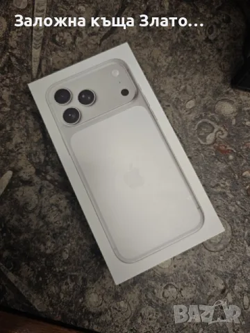 НОВ Неразопакован Apple IPhone 17 PRO MAX - Silver - 256GB, снимка 2 - Apple iPhone - 55673765