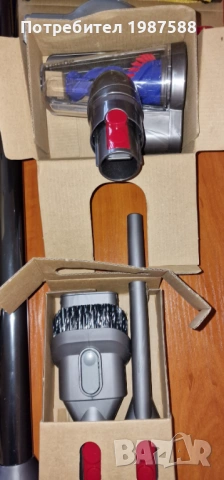 Dyson v 12 detect slim absolute приставки, снимка 4 - Прахосмукачки - 54891968