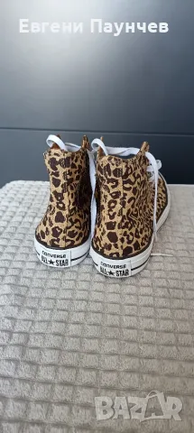Converse chuck Taylor размер 39 дамски кецове маратонки леопардови , снимка 2 - Маратонки - 55398571