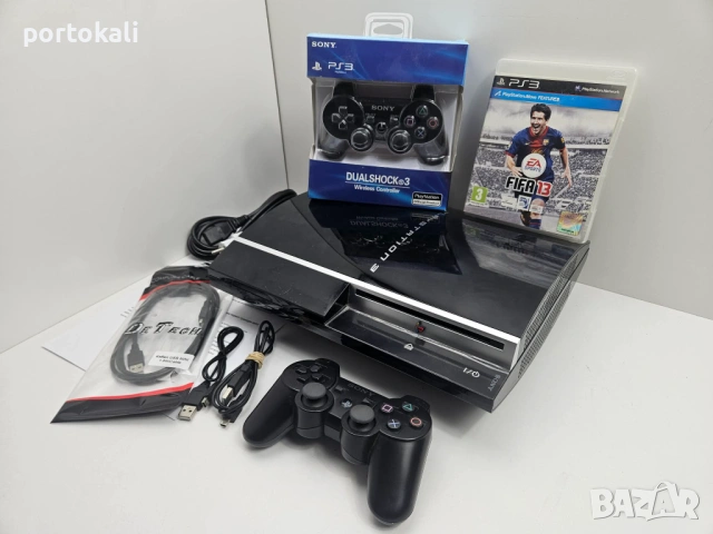 ХАКНАТ! PS3 Playstation 3 Плейстейшън 3 320GB пълен комплект, снимка 2 - PlayStation конзоли - 54163196