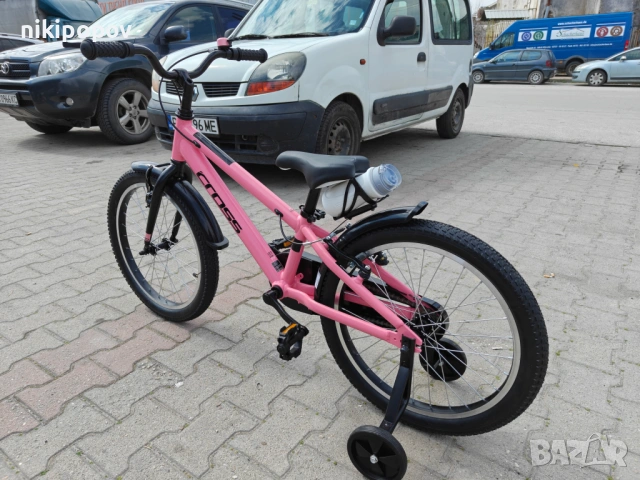 CROSS Алуминиев велосипед 20" ROXY розов, снимка 8 - Велосипеди - 53980855