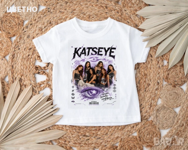 KATSEYE тениска, снимка 2 - Детски тениски и потници - 54924618