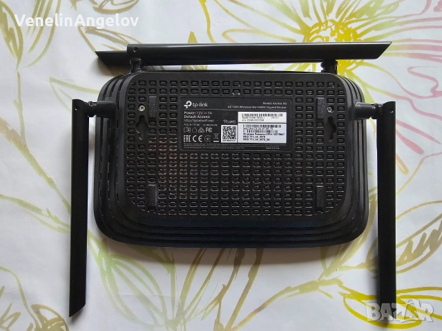 Рутер TP-LINK ARCHER AC1200, снимка 5 - Приемници и антени - 55215616