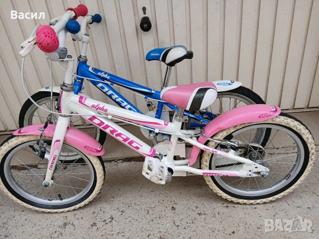 Детски алуминиеви велосипеди Драг Алфа 16 цола, като нови , снимка 3 - Велосипеди - 54194804