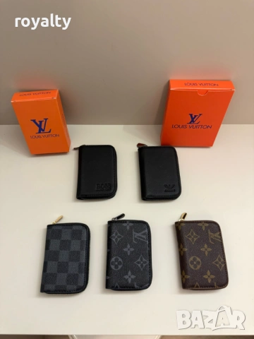 Louis Vuitton Ново Кожено Портмоне Луи Витон Различни Цветове 