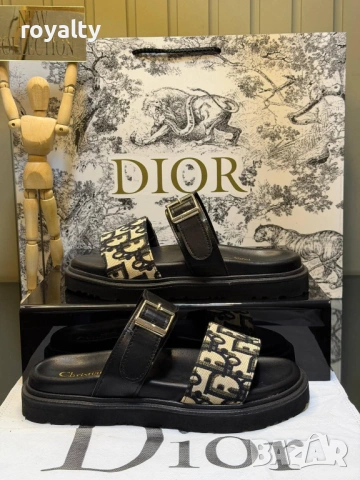 Christian Dior Нови Дамски Чехли Диор Различни Цветове , снимка 4 - Сандали - 54620624