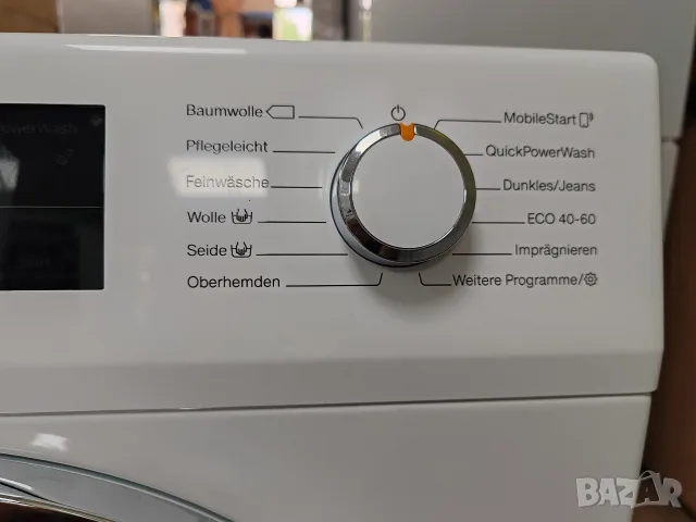 Пералня Миеле Miele W1 Power Wash A+++ 9кг Made in Germany с 2 години гаранция! , снимка 5 - Перални - 55438901