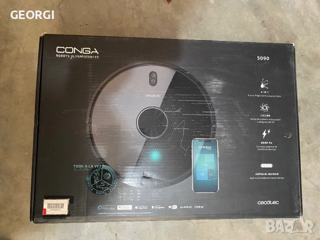 CONGA-Робот, снимка 4 - Прахосмукачки - 54808127