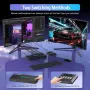 4K@60Hz HDMI KVM превключвател 4*USB 3.0 - 2 монитора и 2 компютъра, EDID емулация, снимка 6