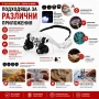 Златарска професионална увеличителна лупа очила лед осветление бижута, снимка 7