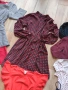 H&M сет в огнено червено, снимка 4