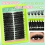 Нов DIY комплект мигли на снопчета 10-18 мм D curl 640 броя за домашно поставяне, снимка 5