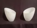 Стъклен абажур. Стъкло за лампа. Чашка за полилей, снимка 1