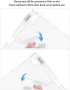 Нов Кейс за iPad Air 13 M4 M3 M2 iPad Pro 12.9 прозрачен калъф защита таблет Айпад, снимка 9