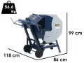 Циркуляр за дърва BullMach ENIO с монофазно захранване, снимка 2