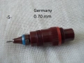 Глава с писец рапидограф Germany - списък, снимка 5