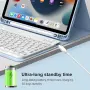 GKABXY Калъф с клавиатура за iPad (A16) 11-то поколение 2025 и iPad 10-то поколение 2022 със стойка, снимка 5