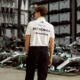 Mercedes-AMG PETRONAS 2024 Mens Team Polo - White, снимка 2
