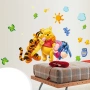 Декоративен стикер за стена Мечо Пух и приятели 50x70 см – Самозалепващ се стикер за детска 10012, снимка 4