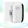 Wi-Fi Repeater 300Mbps – Усилвател и разширител на Wi-Fi сигнала с LAN порт, снимка 4